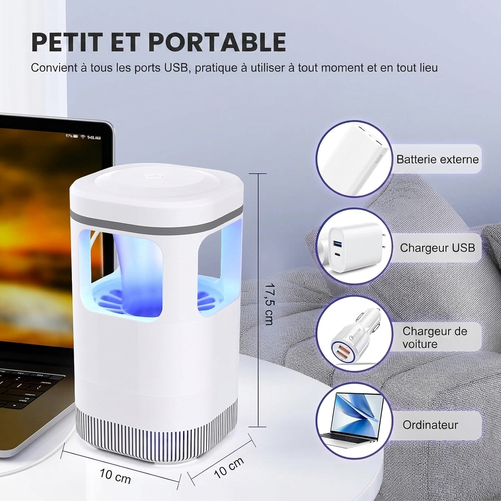Piège Moustique Ultra UV